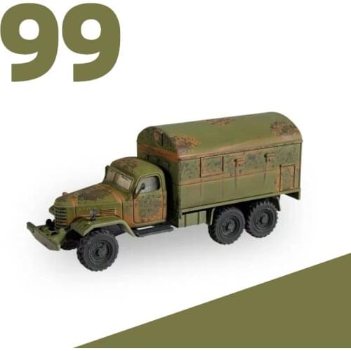 Diecast Toy Model Tuoyi Jiefang Aviation Information Truck (Old Version) 99# 1:64