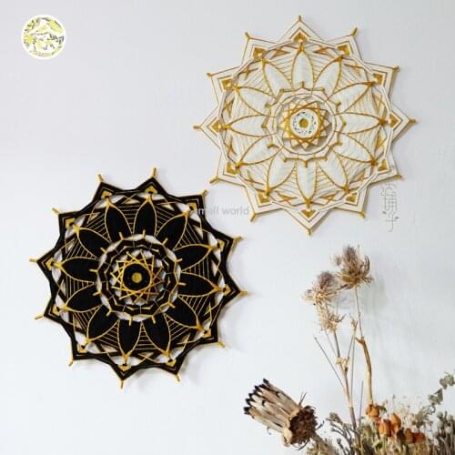 Handmade diy material bag wall pendant Creative DIY wall hanging home decor craft supplies diy craft kits for adults felt crafts