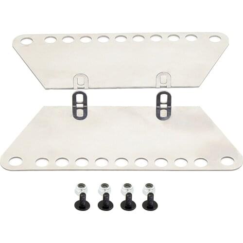 Metal Pedal Side Plate Slider for MN D90 D91 1/12 RC Car Upgrade Parts Accessories