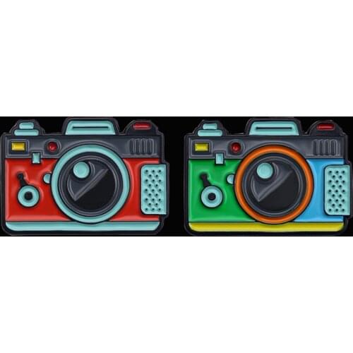 Cartoon Fun Enamel Brooch Alloy Icon Badge Ladies Mens Casual Clothes Mountaineering Clothes Pin Lapel Accessories