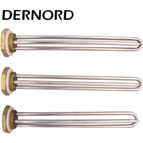 U Type 220v 2000w Heating Element Screw Plug Heater for Heater Tank with Probe Tube