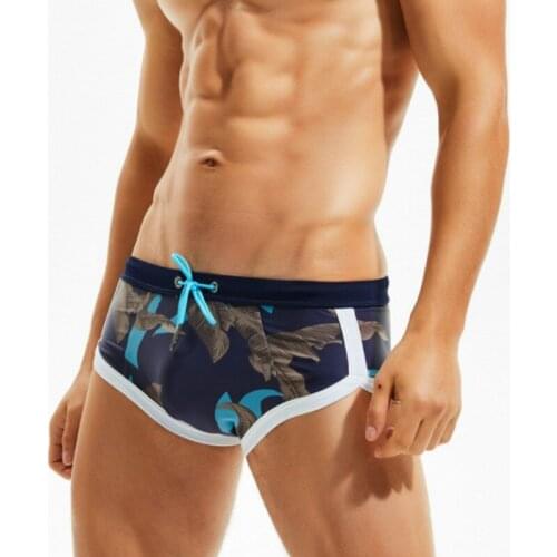 2020 NEW Mens Swimming Briefs Sexy Swimwear Bathing Suit Quick Beachwear Swimsuits Surf Board Shorts Swim Trunks Sunga Masculina