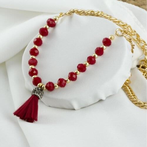 Marcasite Sterling Lux Crystal Necklace