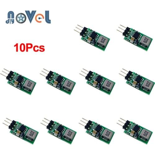 10Pcs DC Synchronous Rectifier Buck Converter Power Module 5.5V-32V Step-Down 12V 24V TO 5V 1A Voltage regulator Replace LM7805