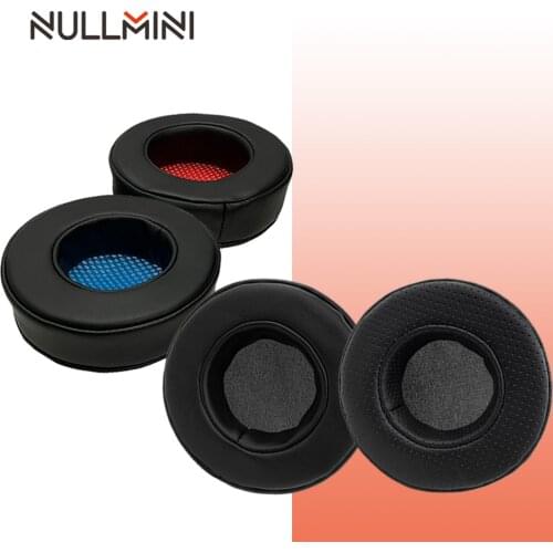 NullMini Replacement Earpads for Superlux HD662 HD681 HD668B HD681B Earphone Thicken Leather Sleeve Headset