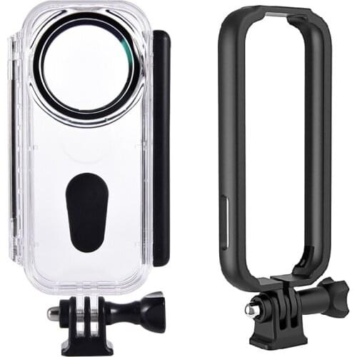 Waterproof Housing for Insta360 ONE X Panoramic Camera Diving 5M Snorkeling Swimming sports Camera protect case for Vlog Live