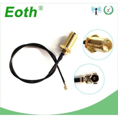 10 pieces lot Extension Cord UFL to SMA Connector Antenna WiFi Pigtail Cable IPX to SMA Male to IPX 21cm