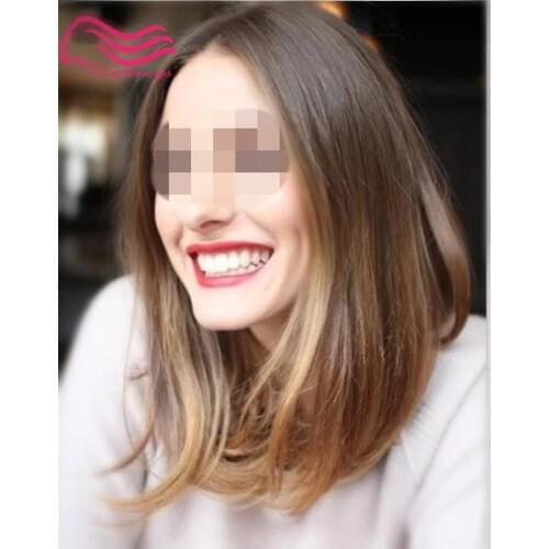 100% custom made Tsingtaowigs European virgin hair , straight with body , jewish wig ,kosher wig Best Sheitels free shipping