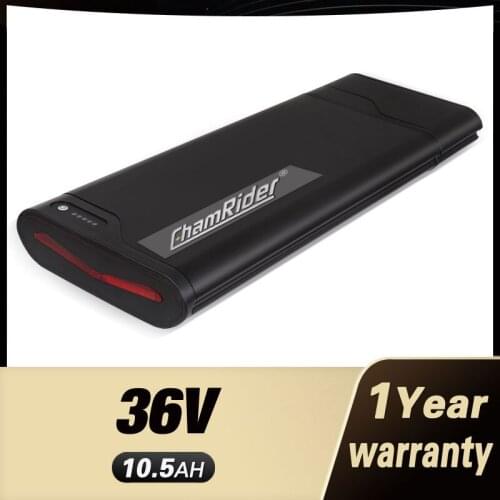 Original 18650 Cell 36V Battery 36V10AH Ebike Battery SSE - 071 Battery Pack 250W 350W electric Bicycle Lithium Li-Ion ChamRider