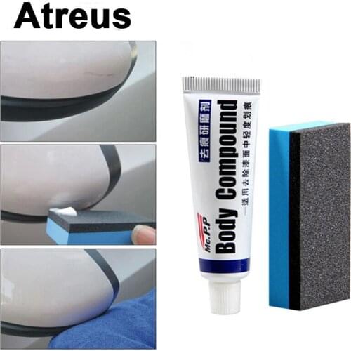Atreus 1set For Nissan qashqai Citroen c4 c5 c3 Chevrolet cruze aveo Peugeot Car paint Care Scratch Repair Compound Kit Sticker