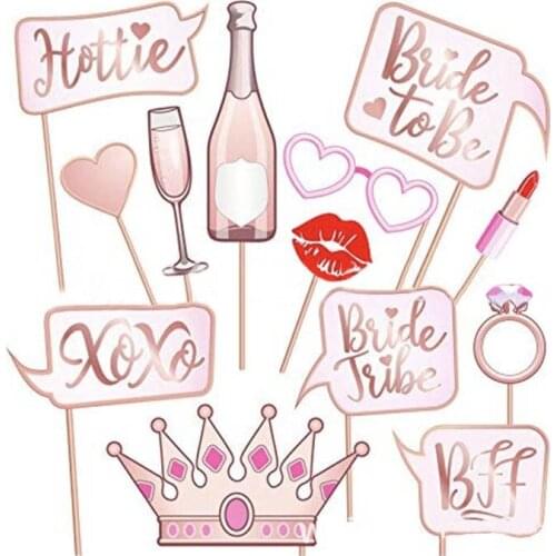 Bride To Be party mask photo props wedding decoration bachelor party Hen party photo booth