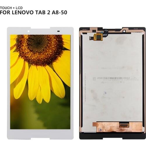 8'' For Lenovo Tab 2 A8-50 A8-50F A8-50LC Display Panel LCD Combo Touch Screen Glass Sensor Replacement Parts