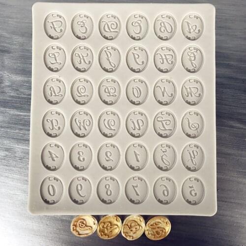 Roman alphabet numbers Silicone Mold Fondant Cake Decoration Mould Sugarcraft Chocolate Baking Tool For Cake Gumpaste Form