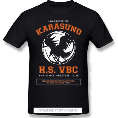 Men Haikyu Shoyo Haikyuu Hinata Tobio Kageyama Kei Toru Anime T-Shirt Funny Tops KARAS Pure Cotton Tee TShirt