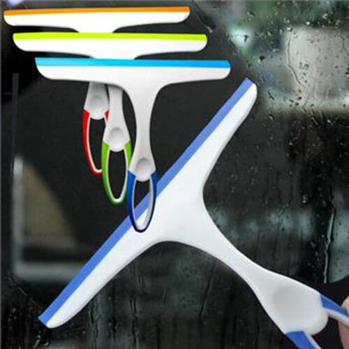Newest Hot Useful Glass Window Wiper Soap Cleaner Squeegee Home Shower Bathroom Mirror Car Blade 2021 Hot