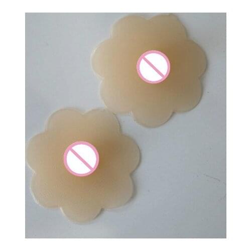 New False Nipple Cover Crossdresser Simulation Stickers Female Adult Silicone Sexy Strapless Bra Women Silicone