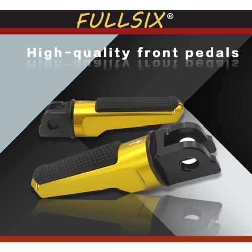 Motorcycle Front Foot Pegs Frontset Pedals For HONDA CB125R CB300R CB1000R 18-20 CB600F HORNET 02-15 CB650F 14-20 CB1000R 08-16