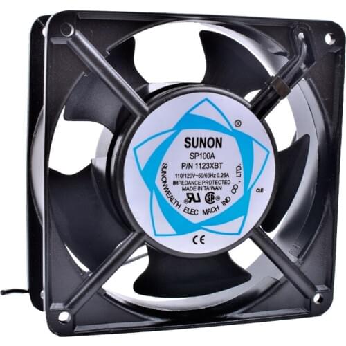 COOLING REVOLUTION SP100A P/N1123HBL HSL XBL 12cm 120mm fan 12038 110V Double ball bearing cabinet cooling fan