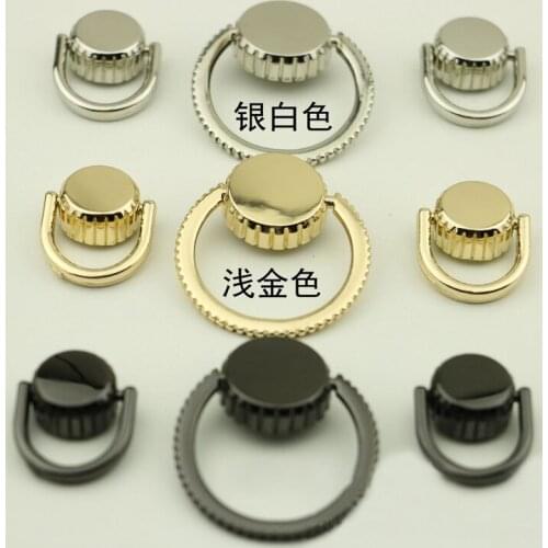 10 Pieces New bag hardware accessories decorative buckle fake lock used with magnetic locks