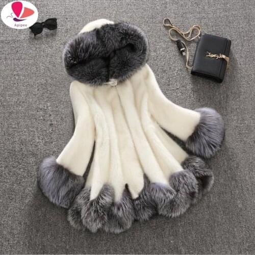Шубы с капюшоном Apipee China At AliExpress
