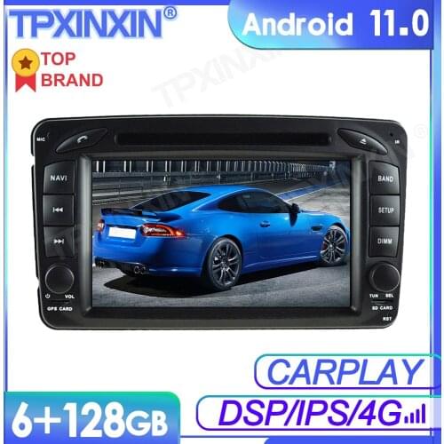 Android11 For Mercede-Benz W203 W209 W463 W168 Car Multimedia Player GPS Navi Audio Stereo Screen DVD Head Unit Tape Recorder