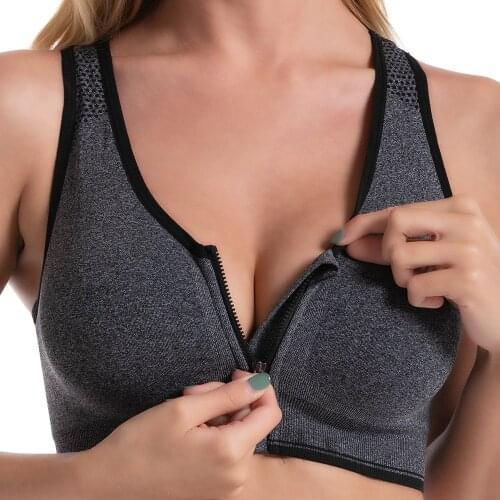 Sports bra crop top fitness women sportswear sport top bras for fitness gym female underwear Shockproof running push up lingerie