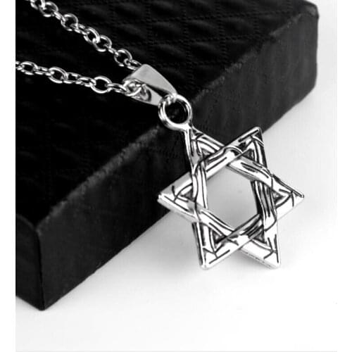 Retro Grim reaper cross double side pendant necklace for men and women simple stainless steel long necklace