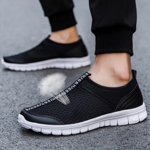 Breathable Running Shoes For Men Sport Shoes Lightweight Flat Walking Footwear Summer Spring Male Adult Sneakers Basket Homme