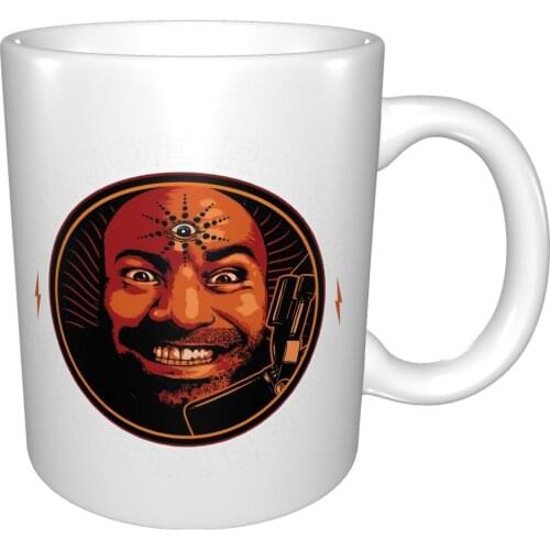 Joe Rogan Experience Swea Woke Mug Coffee Cup Coffee Mug Double Bottom Glass 250 Sublimation Products Big Cup