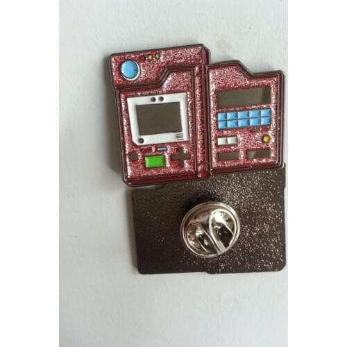 Customized Glitter Soft Enamel Pins Metal Badge