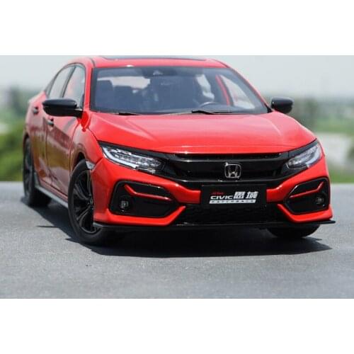 Classic collectable zinc alloy 1:18 Honda civic 2020 ediction diecast car model with fast shipping