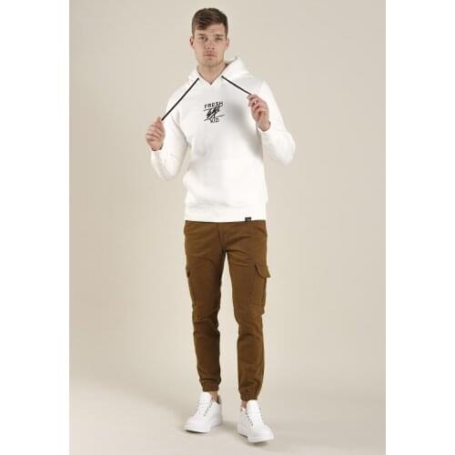 Crash Fresh Slim Fit Hooded Fleece Sweatshirt