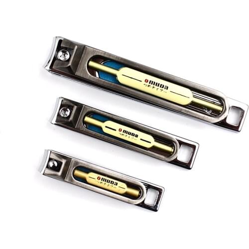 Stainless Steel Nail Scissors Finger Nail Clippers Manicure Toenails Nail Cutter