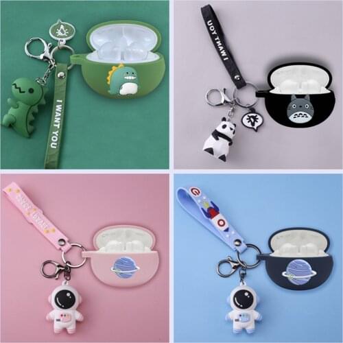 Cartoon Cute Cases For Huawei Freebuds Pro 4 Case Silicone Wireless Bluetooth Earphones Protective Cover Freebuds4i