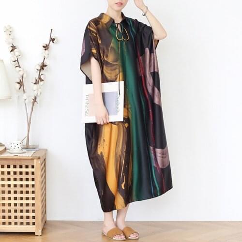 Летние шифоновые платья QATURALAN China At AliExpress