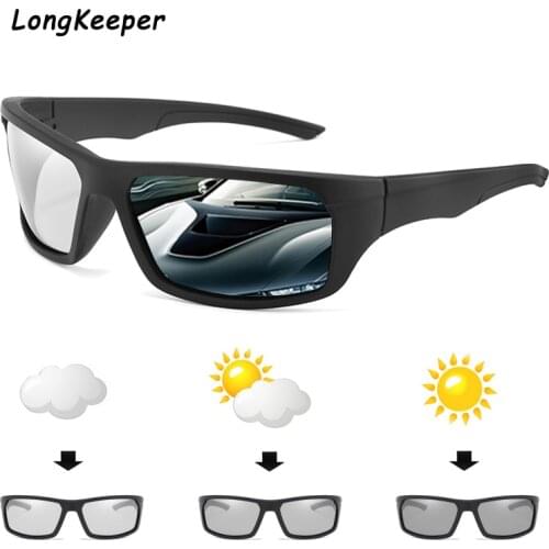 Vintage Photochromic Polarized Men Sunglasses Glasses Women Retro Square Sunglasses Driving Glasses UV400 Goggles Oculos de sol