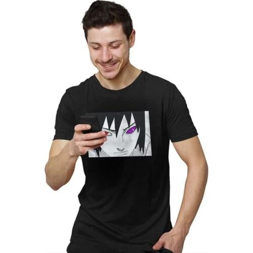 Gorgeous Anime Manga T Shirt Men Short Sleeve Pure Cotton T-shirt Graphic Simwill Tee Fashion Tshirt