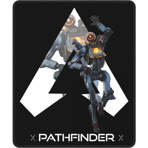Apex Legend Battle Royal Pathfinder Vintage Mouse Pad 80s Game with Locking Edge Mat Pads Rubber Gamer Computer Laptop Pad
