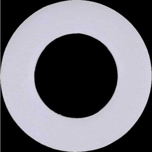 High Quality 1PCS Milky white Silicone Drain Flush Valve Seal Washer Anti-leakage Toilet Accessory