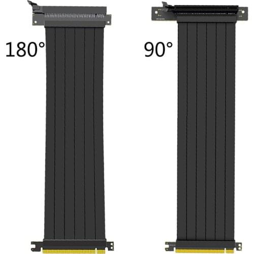 High Speed PC Graphics Cards PCI Express Connector Cable Riser Card PCI-E X16 3.0 Flexible Cable Extension Adapter