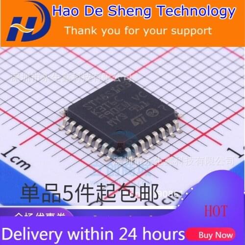 10PCS/LOT STM8S103K3T6C 8 Bit Microcontroller IC Single-chip Computer 16MHz LQFP-32 New Original In Stock