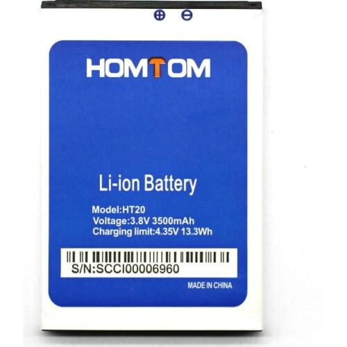 2019 New High Quality 3500mAh Battery For HT20 pro Mobile phone + Tracking Code