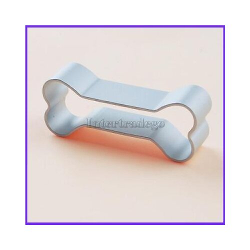 Aluminum alloy Dog Bone Shape Gingerbread Dough Biscuit Cake Cookie Cutter