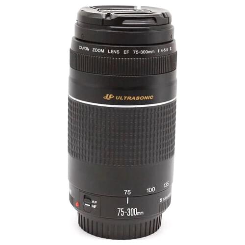 USED Canon EF 75-300mm f/4-5.6 III USM Lens Micro Ultrasonic Motor AF System