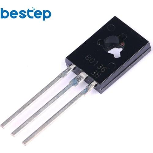 200PCS BD135 + BD136 each 100PCS Transistor TO-126 Silicon PNP NPN Epitaxial Power Triode Transistor