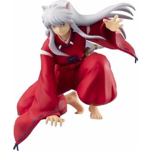 9cm Inuyasha Anime Figures Sesshoumaru Figurine Action Figure PVC Finished Goods Model Toys Doll Gifts for Kids