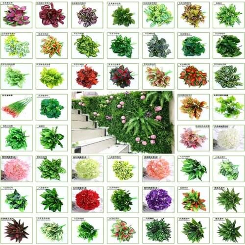 4pcs/lot Artificial Monstera Palm Leaves Leaf-shaped Green Plants Wedding DIY Decoration Pretty Flowers Arrangement Plant Leaf