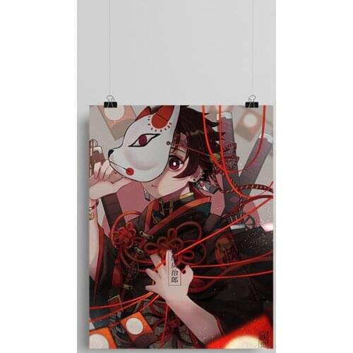 Tanjiro Kamado Kimetsu no Yaiba anime Canvas poster Painting wall Art decor Living room Bedroom Study Home Decoration Prints