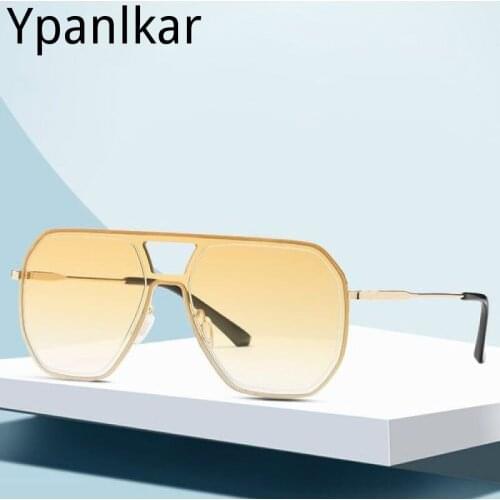 Fashion Men/Women Style Gradient Sunglasses Women Driving Vintage Brand Design Sun Glasses Uv400