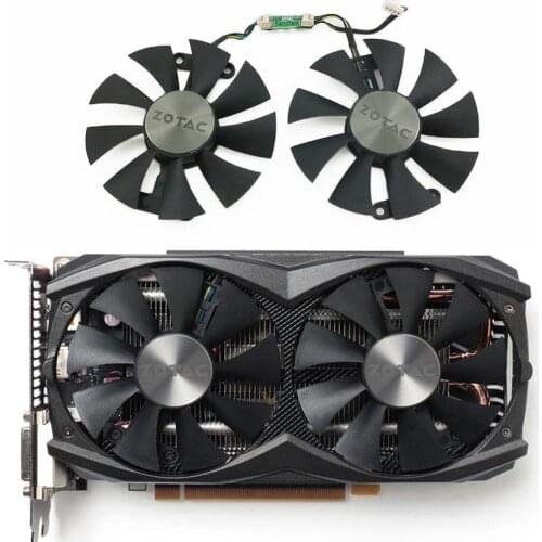 Original 87MM GA91S2H 4PIN DC12V GTX960 GPU FAN For ZOTAC GeForce GTX 960 AMP 980Ti GTX950 AMP 2GB Graphics Video Card Cooling